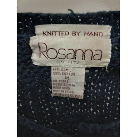 Cozy Vintage Handmade Cotton Ramie Cardigan - Picture 3 of 4